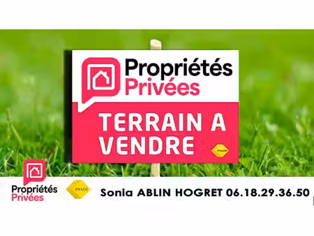 terrain à bâtir 578 m2