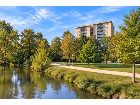 bourg-en-bresse – secteur baudières – appartement 92 m² – balcon avec vue sur parc