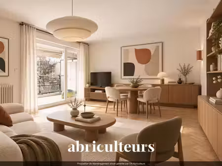grand t2 lumineux avec terrasse et garage en vente à bron (69500)
