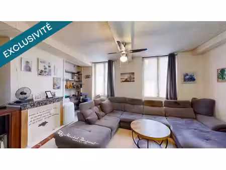 appartement de 83 m² indépendant avec surface commerciale vitrée