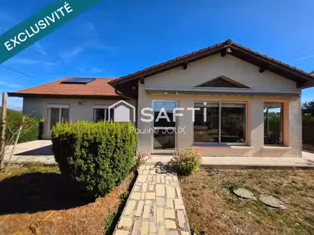 maison individuelle 5 pièces sur sous-sol complet avec jardin clos