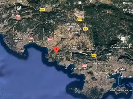 saint-cyr-sur-mer: belle propriété avec aperçu mer