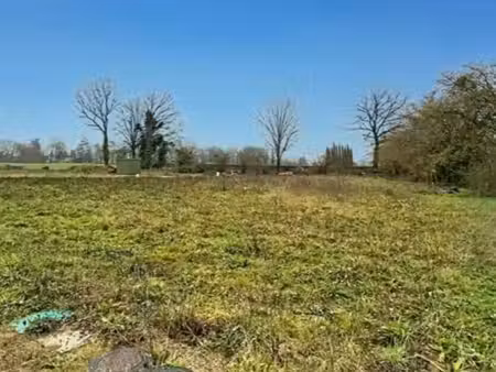 terrain constructible  viabilisé st ouen des alleux 514 m2