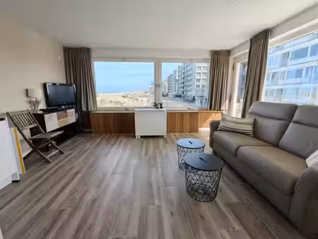 hoekappartement met zicht op zee en de zeedijk