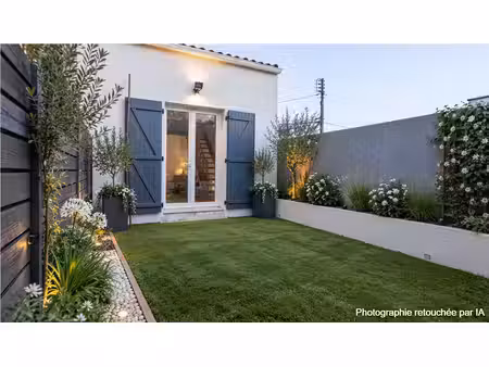 vente maison 3 pièces  44.00m²  la rochelle