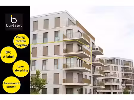 recent hoogwaardig afgewerkt appartement  energielabel a  met panoramisch uitzicht vanop h