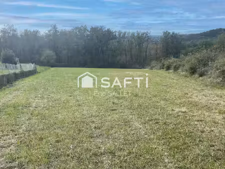 magnifique terrain à bâtir