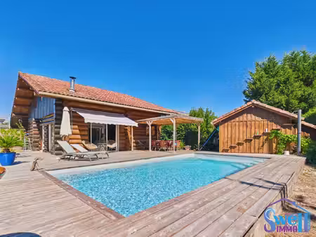 maison t5 137m² au sol 4 chambres piscine chauffée terrasse ga