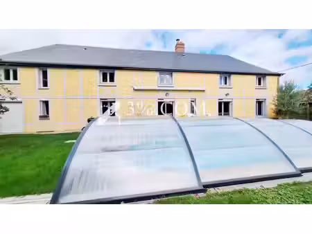 entre oisemont et blangy sur bresle : jolie maison de maîtres rénovée  4 ch. 125 m² hab. s
