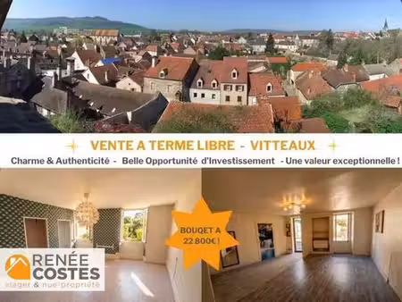 vente à terme libre sur 96 mois - vitteaux (21350)