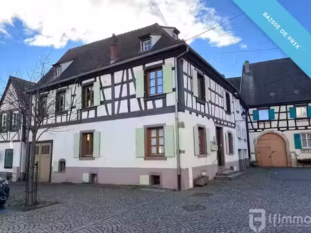 vente immeuble 7 pièces 144 m² à wintzenheim (68920)  262 500 €