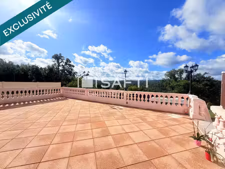 maison de plain pied avec vue dégagée