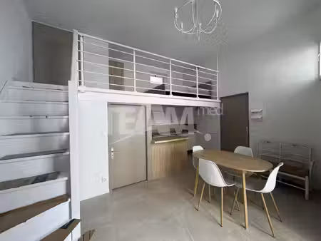location appartement 1 pièce 19m² sete 34200