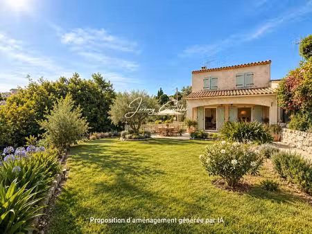 villa mitoyenne à rénover - quartier résidentiel - cagnes sur mer