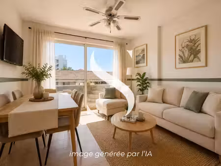 studio de 26 m² à vendre – avec box fermé - centre de golfe-juan  à deux pas des plages