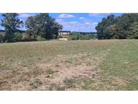 vente terrain 1016 m² à soubran (17150)  26 200 €