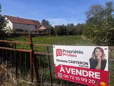 achat terrain 1 054m² recologne les rioz 70190