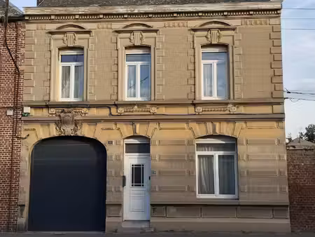 a vendre - maison de caractère - onnaing avec grange et jardin