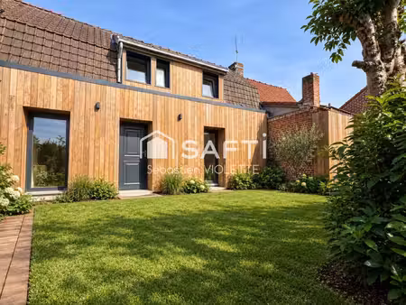 maison rénovée 2 chambres – jardin & stationnement