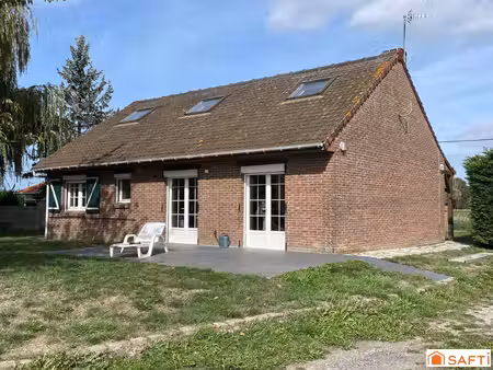le doulieu – maison 3 chambres – 7 580 m² de terrain – hangar 300 m²