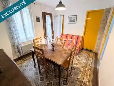 vente appartement t1 bord de mer au tréport (76470) : à vendre t1 bord de mer / 27m² le tr
