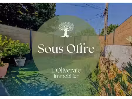 vente maison 3 pièces 57.02 m² à la bouilladisse (13720)  264 000 €