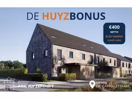 huis te koop in menen met 3 slaapkamers