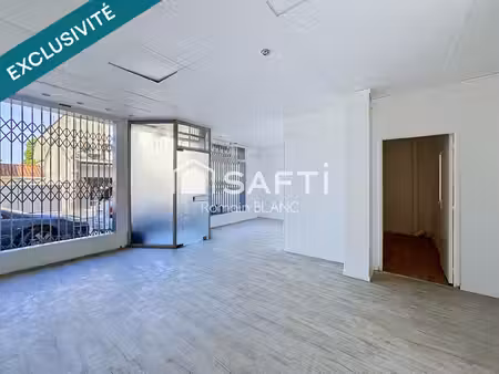 local commercial de 60 m² - toulouse rue louis plana