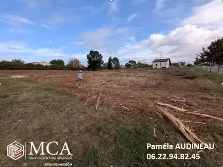 vente terrain 1000 m² budos (33720)