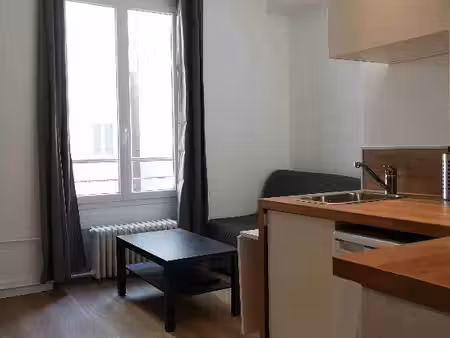 location appartement 1 pièce  14.30m²  paris 17