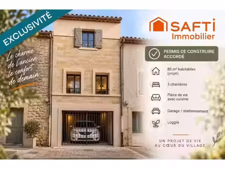 vente maison 4 pièces 85 m² marsillargues (34590)