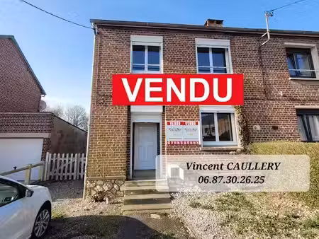 vente maison 4 pièces 64 m² à felleries (59740)  107 000 €