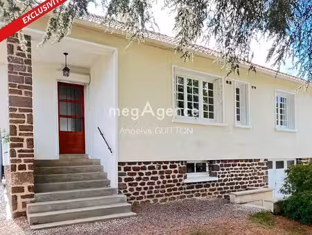 maison sur sous-sol complet  où l’on pose ses valises !