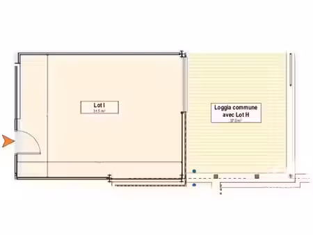 vente immeuble 31 m² soorts-hossegor (40150)