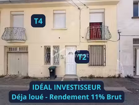 vente maison 6 pièces 132 m² à perpignan (66000)  135 000 €