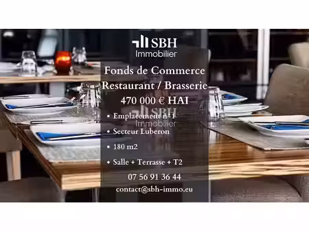 vente locaux professionnels 200 m² à maubec (84660)  470 000 €