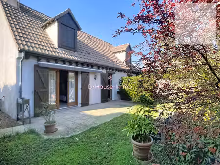 fleury les aubrais  maison familiale 4p avec jardin et garage -231000€