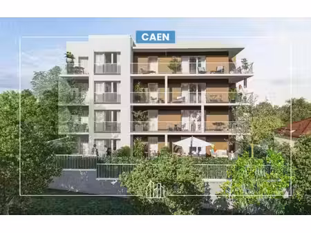 vente appartement neuf 2 pièces 42m2 caen - 239900 € - surface privée