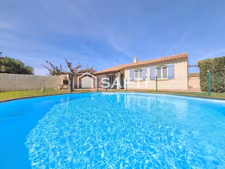 maison de 88m² avec piscine