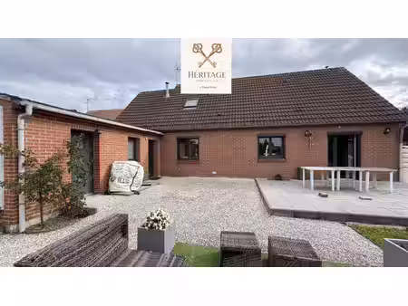 camphin-en-carembault – maison individuelle – 4 chambres – vue dégagée sur la campagne