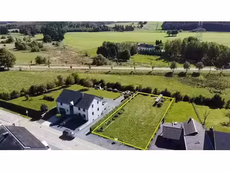 superbe terrain à bâtir à wicourt entre bastogne et houffali