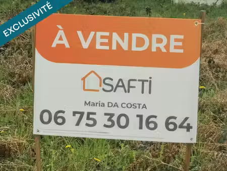 vente terrain 1000 m² lée (64320)