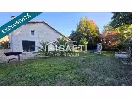 jolie maison en pierres - bazauges