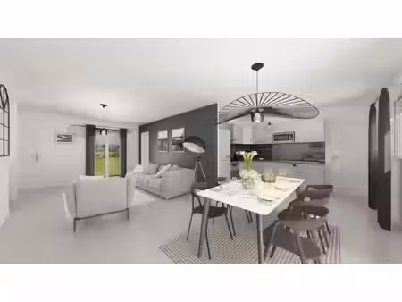 vente maison neuve 4 pièces 118 m² à niherne (36250)  249 000 €