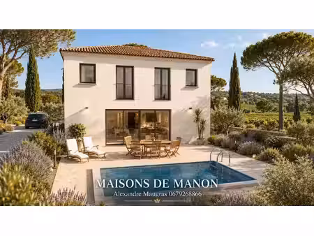 vente maison neuve 4 pièces 110 m² à le thoronet (83340)  390 000 €