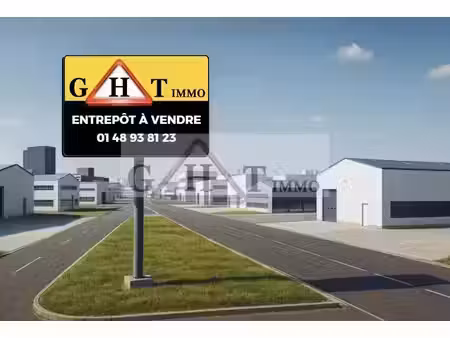 vente local industriel 820 m² meaux (77100)
