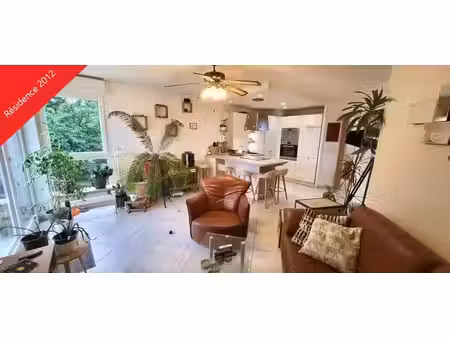 appartement à vendre - harfleur/centre ancien- 59 m² - 2 chambres - terrasse exposée sud/o