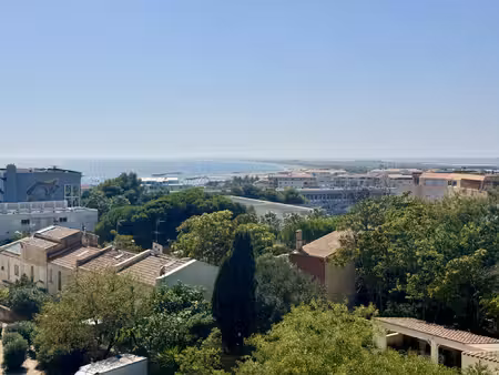 sete - corniche appartement 4 pieces vue mer