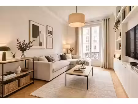 vente appartement 2 pièces 41.83 m² à paris 16ème (75016)  399 000 €
