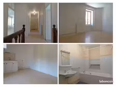 location grand appartement t3 proche saint-amour